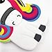 Rainbow Unicorn Samsung Galaxy S8 Case,Awin 3D Cute Cartoon Rainbow Unicorn Horse Animal Soft Silicone Rubber Case for Samsung Galaxy S8