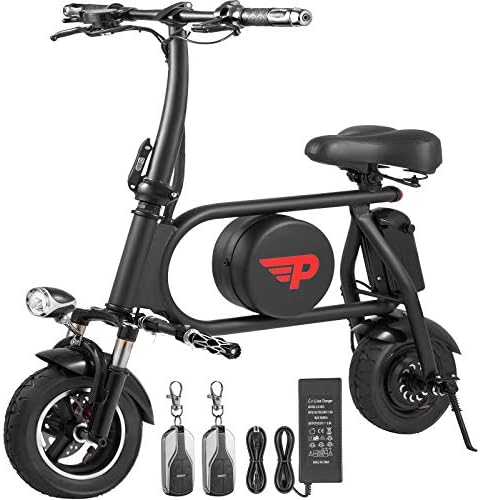 Macticy Foldable Electric Bike 400W Folding Electric Bicycle 36V E-Bike 16AH Scooter