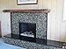 Glazed Bali Ocean Pebble Tile 1 sq.ft. (Mesh Mounted)