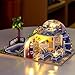 Flever Dollhouse Miniature DIY House Kit Creative Room With Furniture for Romantic Valentine's Gift(Fresh Summer Villa)