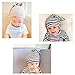 Unisex Baby Adjustable Knot Hat Cotton soft Cute Knit Hat Cap (3 color)