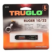 Truglo Ruger 10/22 Fiber Optic Sight Set Red/Green