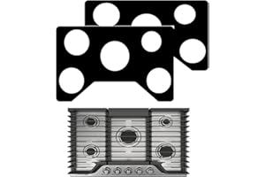 QFRENETALL 2 Pcs 30Inch Stove CookTop Protectors For Frigidaire Model :GCCG3048AS 5 burner Gas Range Cooktop Cover liner