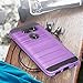 KACHEN Compatible for LG V30/LG V30 Plus Case/LG V30S, Commuter Case, Extreme Heavy Duty Protection and Air Cushion Technology, Purple