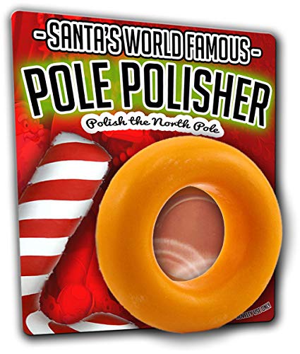 GearsOut Santaâ€™s Pole Polisher Soap Naughty Gags for Men Dirty Santa Funny Stocking Stuffers for Guys Christmas Novelty Soap Husband Boyfriend Unique White Elephant Ideas