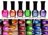 Kleancolor Nail Polish METALLIC SET #01 Lot of 6 Lacquer