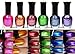Kleancolor Nail Polish METALLIC SET #01 Lot of 6 Lacquer