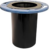 3X4 ABS 6 DP CLST FLG W/MTL RING