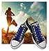 Joyshare 1 Set No Tie Lazy Silicone Rubber Elastic Shoelace,Sneaker Shoe Laces Running Shoelaces,Athletic Shoe Laces- Colorful (Blue, Kids/12pcs)