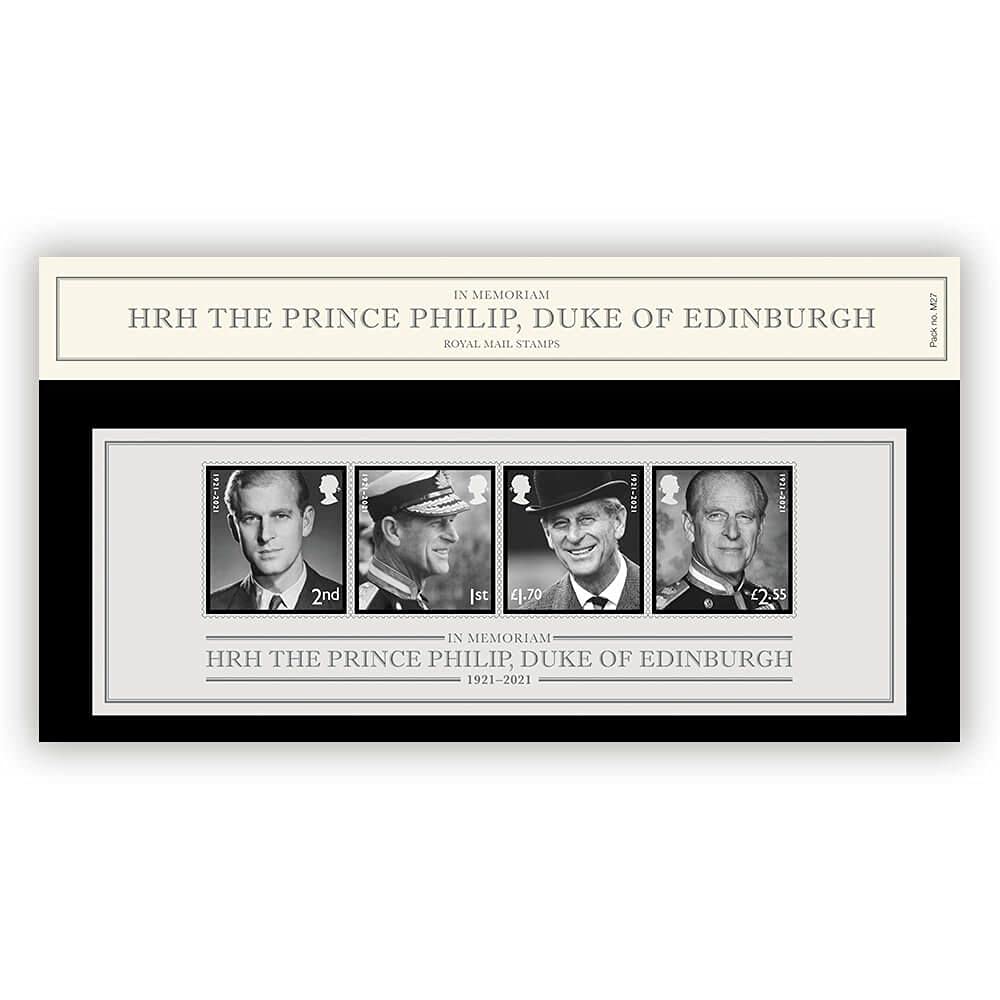 in Memoriam, HRH The Duke of Edinburgh Stamp Presentation Pack 2021