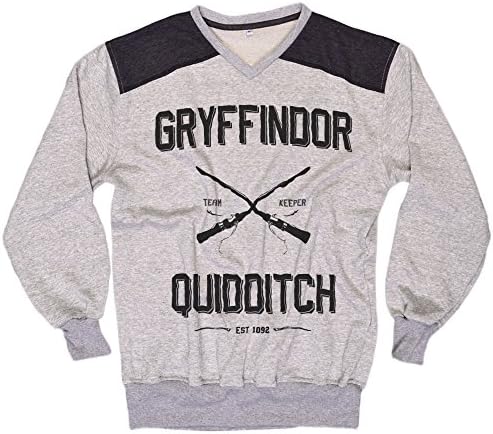 Harry Potter Sweatshirt Harry Potter Sweater Gryffindor Quidditch Sweater Everytees Sweatshirt Womens Sweater Gift for Women Small