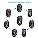 Wireless Gaming Mouse Up to 7200 DPI, UHURU Rechargeable USB Mouse with 6 Buttons 7 Changeable LED Color Ergonomic Programmable MMO RPG for PC Computer Laptop Gaming Playersthumb 2