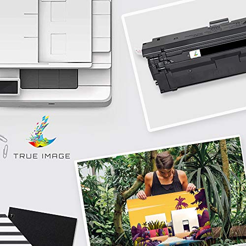 TRUE IMAGE 4Pack Cartridge 046 High Yield Compatible Replacement Canon Cartridge 046 046H CRG 046 046H Canon Color ImageCLASS MF733Cdw, ImageCLASS MF731Cdw, ImageCLASS MF735Cdw LBP654Cdw Laser Printer
