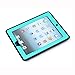 MagicSky Rugged Hybrid Case for Apple iPad 2 / 3 / 4 – Cyan / Black