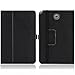 MoKo Samsung Galaxy Tab A 8.0 2015 Case - Slim Folding Cover Case With Auto Wake / Sleep and Stylus Pen Loop for Galaxy Tab A 8.0 Tablet SM-T350 2015 Release (NOT FITS 2017 Tab A 8.0), BLACK
