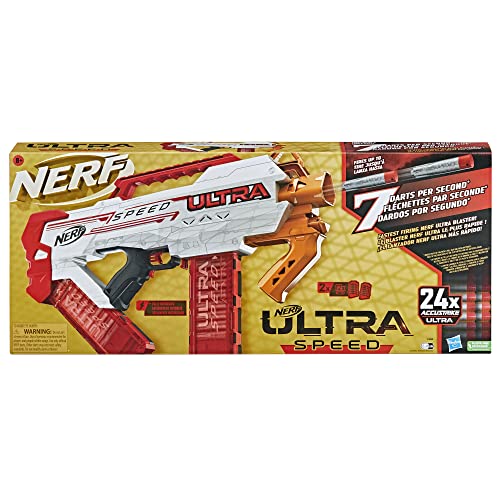 NERF Ultra Speed Fully Motorized Blaster, Fastest Firing Ultra Blaster
