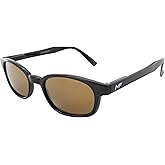 MotoFrames MF Lockdown Motorcycle Riding Sunglasses Black Frames Gold Mirror Lenses