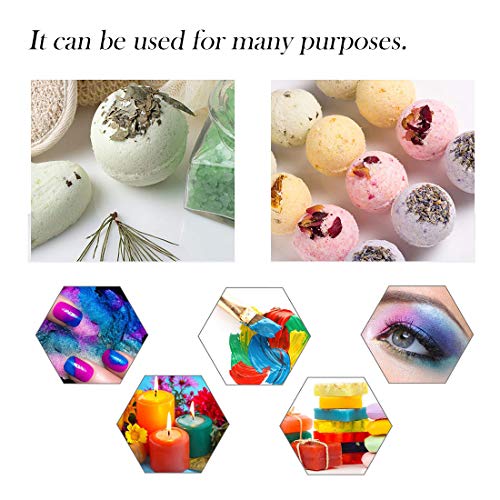 [30 Colors] Cosmetic Grade Mica Mineral Powder,Efaster Soap Making Kit,Soap Making dye,15 Color,Powdered Pigments Set,Hand Soap Making Supplies,Resin Dye,Organic Powder Mica,Bath Bomb Dye Colorant - Thumbnail 3