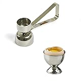 Egg Cracker Topper with an Egg Cup