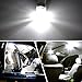 194 168 T10 Wedge LED Bulbs White, YITAMOTOR 906 161 2825 W5W 158 LED Interior Car Lights Bulbs for Dome Map License Plate Light, 2323 Chipsets, 12V, 6000K, 10-Pack