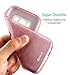 Samsung Galaxy S8 Plus Case, ZUSLAB Rosy Series, Bling Luxury Shinning Bumper,Dual Layer Protective Glitter Cover for Samsung Galaxy S8 Plus (Red)