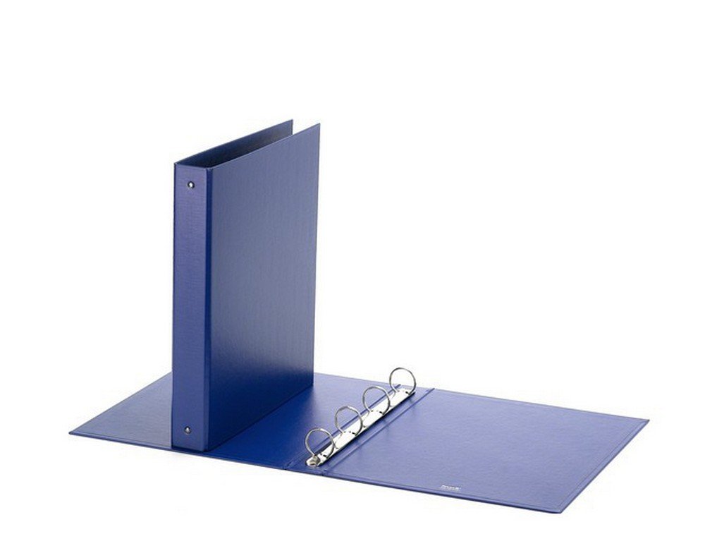 Favorit 100460450 Ring Internal Format 23 x 33 cm 4 Rings Diameter 30 mm, Blue