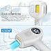 PretiHom Facial & Body Permanent Laser Hair Removal for Women and Men - IPL Hair Remover Cold Compress 400,000 Flashes Home Use Hair Removal System
