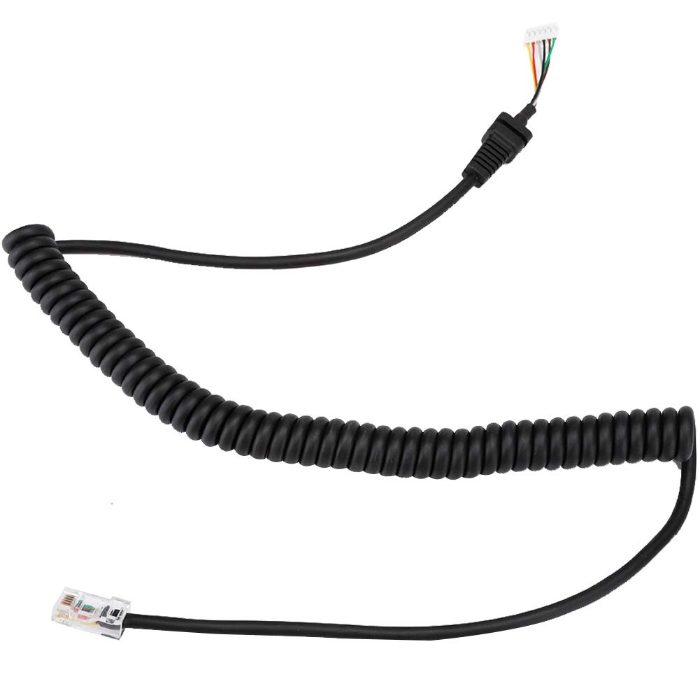 Lazmin Hand Microphone Replacement Cable for MH-42B6J, MH-48A6J