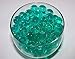 8oz -Almost 15,000 JellyBeadZ Brand Water Bead Gel - TURQUOISE- Heat Sealed Bag- Water Pearls Gel Beads- Wedding & Event Centerpieces