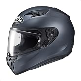 HJC i10 PLUS Solid Natural Motorcycle Helmet, DOT Approved