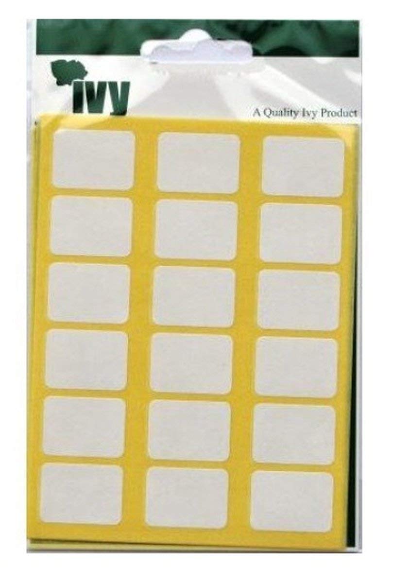 White Self Adhesive Labels 16x22 232240