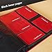 Xerhnan Leather Cover Photo Album 600 Pockets Hold 4x6 Photos(Red wine)