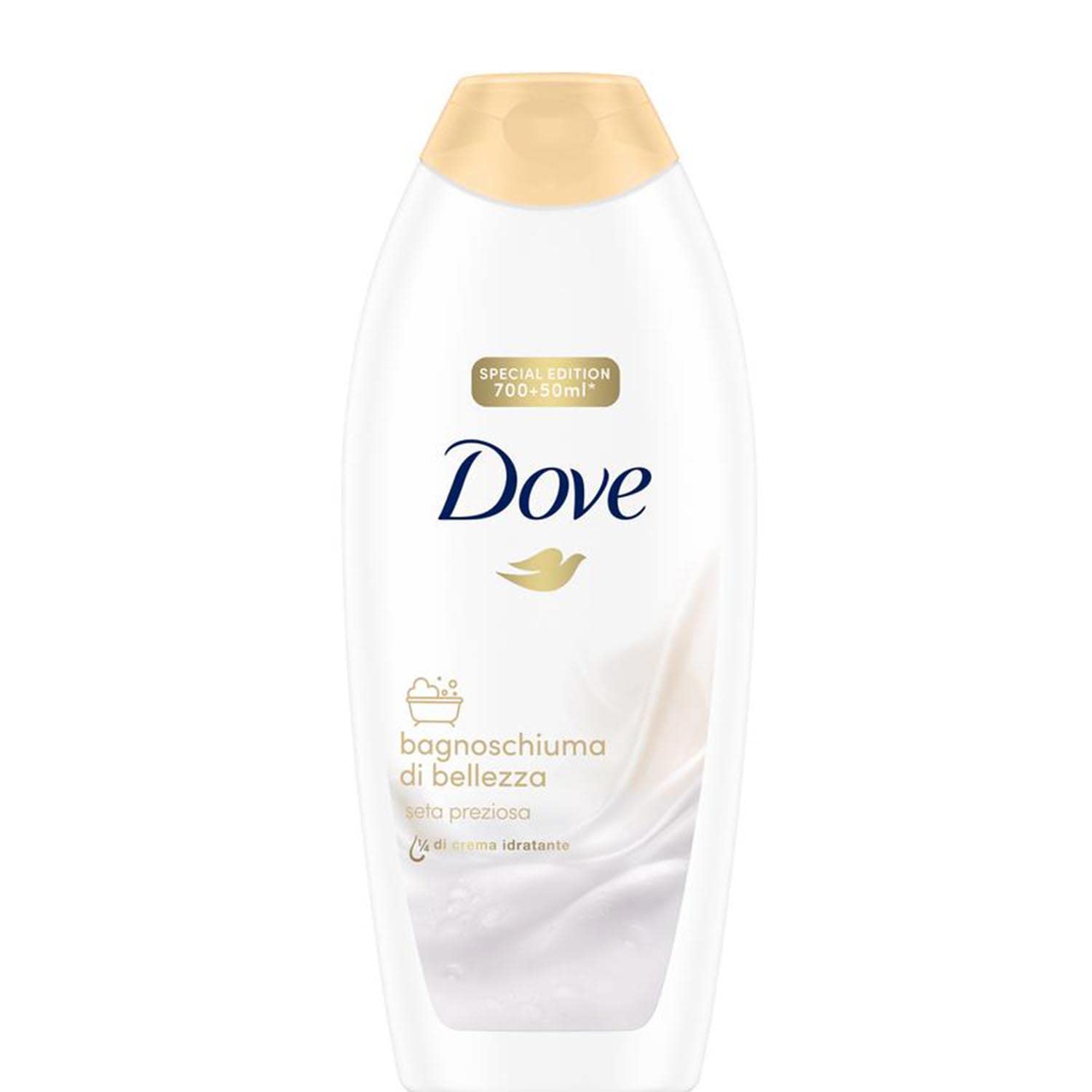 Dove Bath 750ml Silk