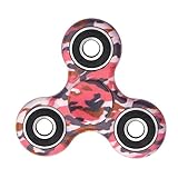 MASCOTKING Fidget Spinner Toy Stress Reducer Hand spinner fidget toys hand fidget (Camouflage1 red)