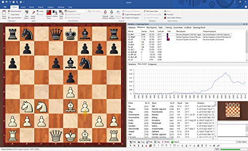 ChessBase 15 2020 - Starter Package: ChessBase 15 Chess Database Management Software Program bundled with Big Database 2020 and ChessCentral's Chess King Flash Drive