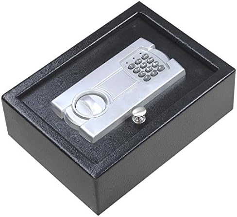 Digital Drawer Hand Gun Pistol HandGun Safe Cash Jewelry Security LockBox Travel