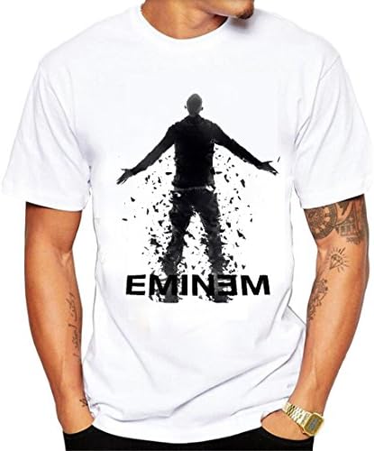 Humorous uncle Lose Yourself Eminem Men's T-shirts X-Large White