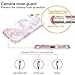 DOUJIAZ Compatible with iPhone 7 Case,iPhone 8 Case,Shiny Rose Gold White Marble Design Clear Bumper TPU Soft Case Rubber Silicone Skin Cover for iPhone 7(2016)/iPhone 8(2017)