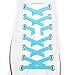 Xpand No Tie Shoelaces System with Elastic Laces - Baby Blue - One Size Fits All Adult and Kids Shoes