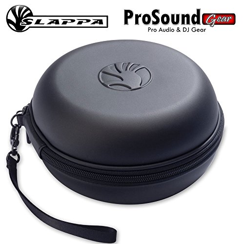 Slappa SL-HP-01 Headphone Case - Black Fits ATH-50Mx,Sennheiser Monster Dr Dre Beats Solo/Studio Headphone and many More - (ProSoundGear)