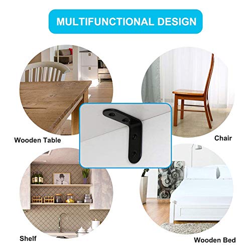 4 Stainless+Bracket+Fastener+Shelves+Furniture