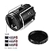 Oak Leaf Ultra Bright Portable LED Camping Lantern for Outdoor,Emergency,Hurricanes,Hiking,Hunting,Storm (Black, Collapsible)