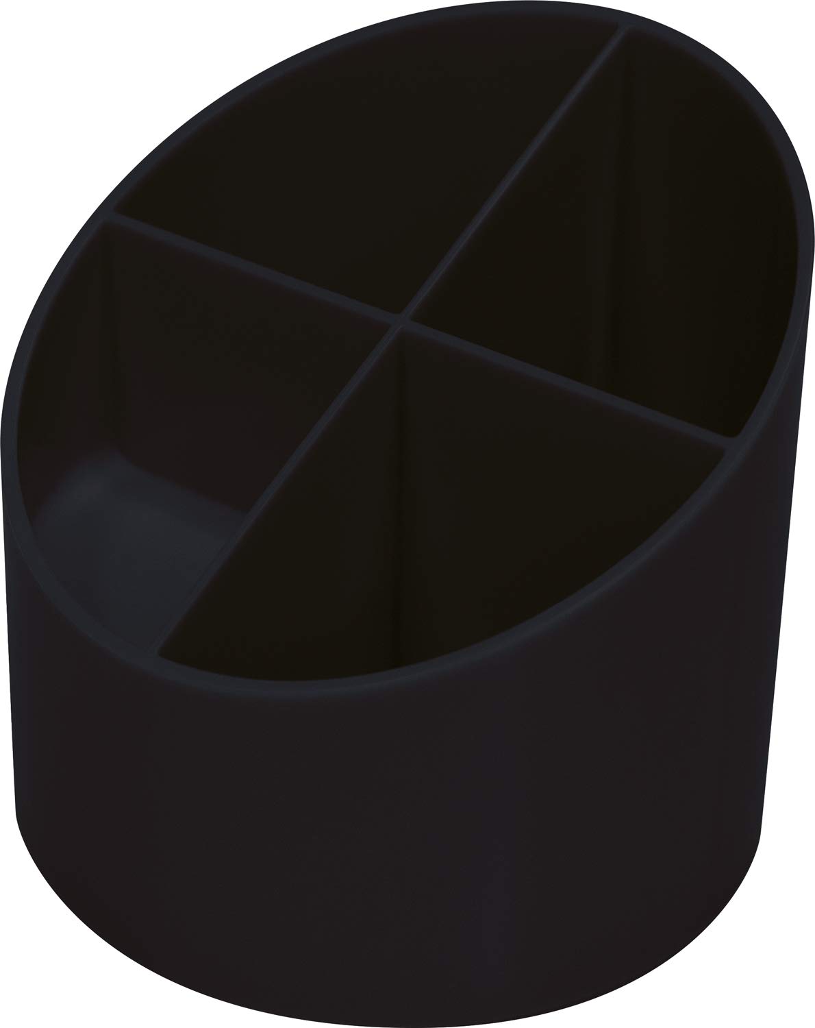 Helit "The Green Cross" Multi Holder, Recycled Plastic Blue Angel Certified, Pack of 1 Black