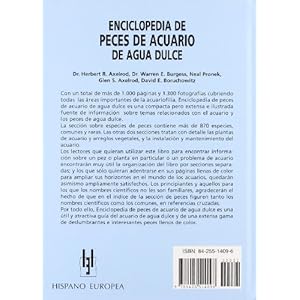 Enciclopedia de peces de acuario de agua dulce/ The Aquarium Fishes of the World (Master) (Spanish Edition)