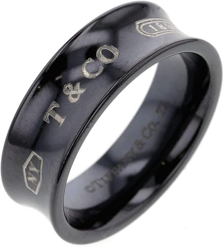 Amazon ティファニー Tiffany Co 17 約7mm リング 指輪 チタン メンズ 中古 リング 通販