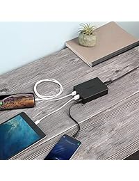 Cargador de carga rápida 3.0 Aukey, 6 puertos USB, cargador para Samsung Galaxy S8 S7 Edge, Iphone 7 7 Plus, iPad Pro Air 2, LG G5 y más.