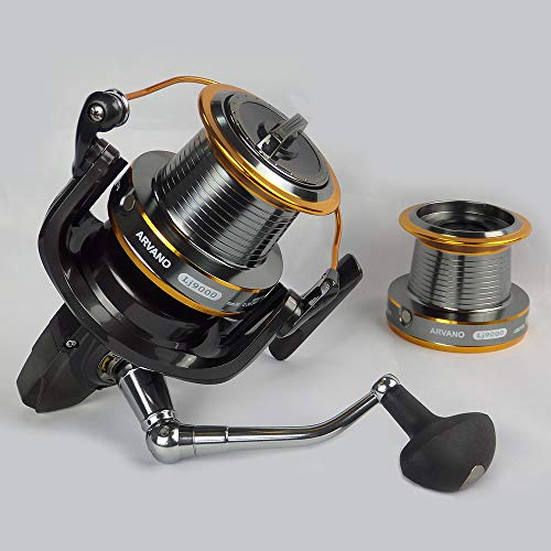 Jarvan Moulinet Peche 13ball 9000 Roulements Gauche/droite Interchangeables Moulinet De Pêche Mer Fishing Reel