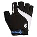 WOLFBIKE Non-Slip Gel Pad Gloves Cycling Riding Glove Short Half Finger,Black,L(8-9cm))