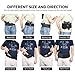 UP UPKJ Gun Holster Belly Band with Dual Mag Pouches Holster for Concealed Carry, Neoprene Waist Band Handgun Carrying System, Elastic Hand Gun Holder for Men and Women Right or Left Hand