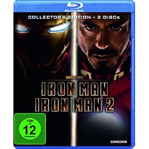 Iron Man 1+2 [Blu-ray] [Collector's Edition]